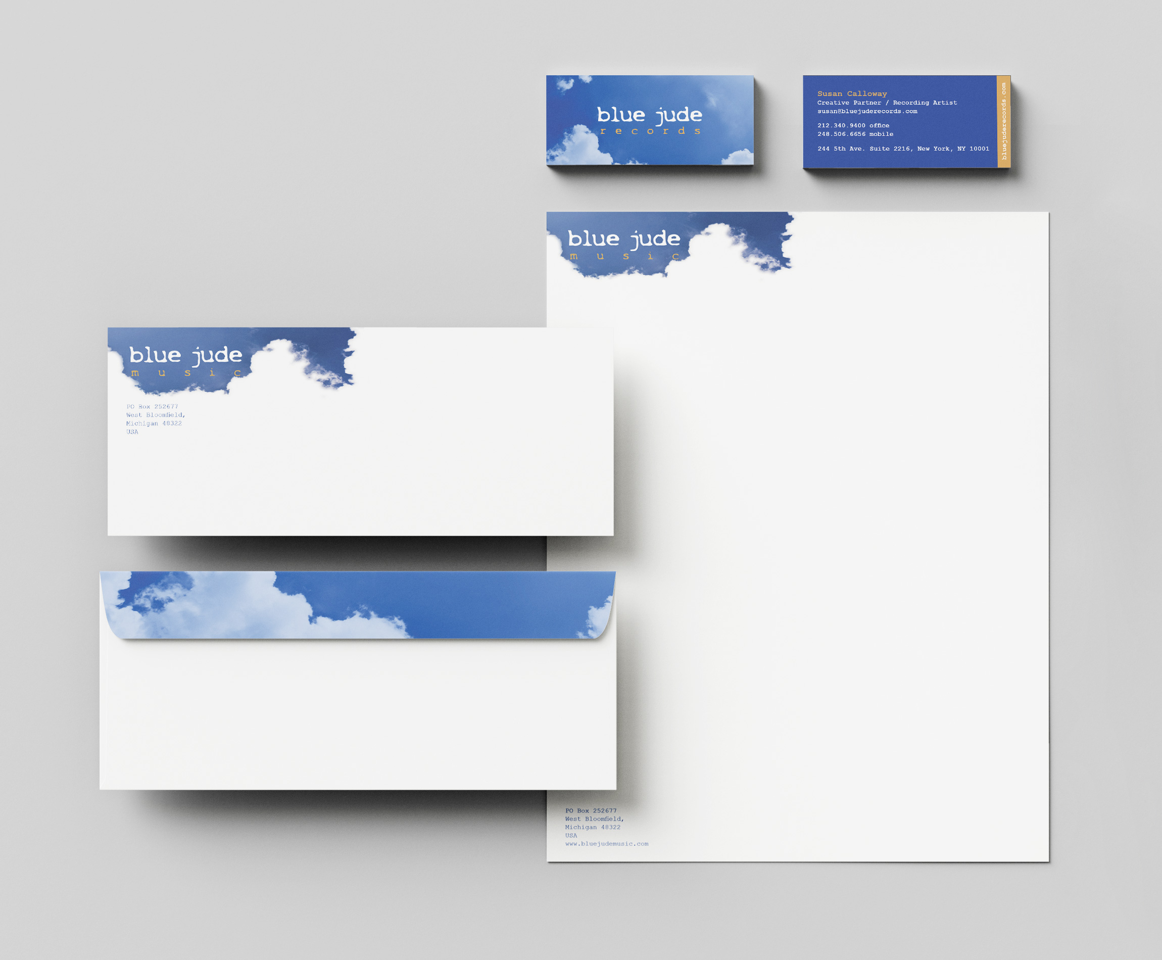 Blue Jude Corporate Identity