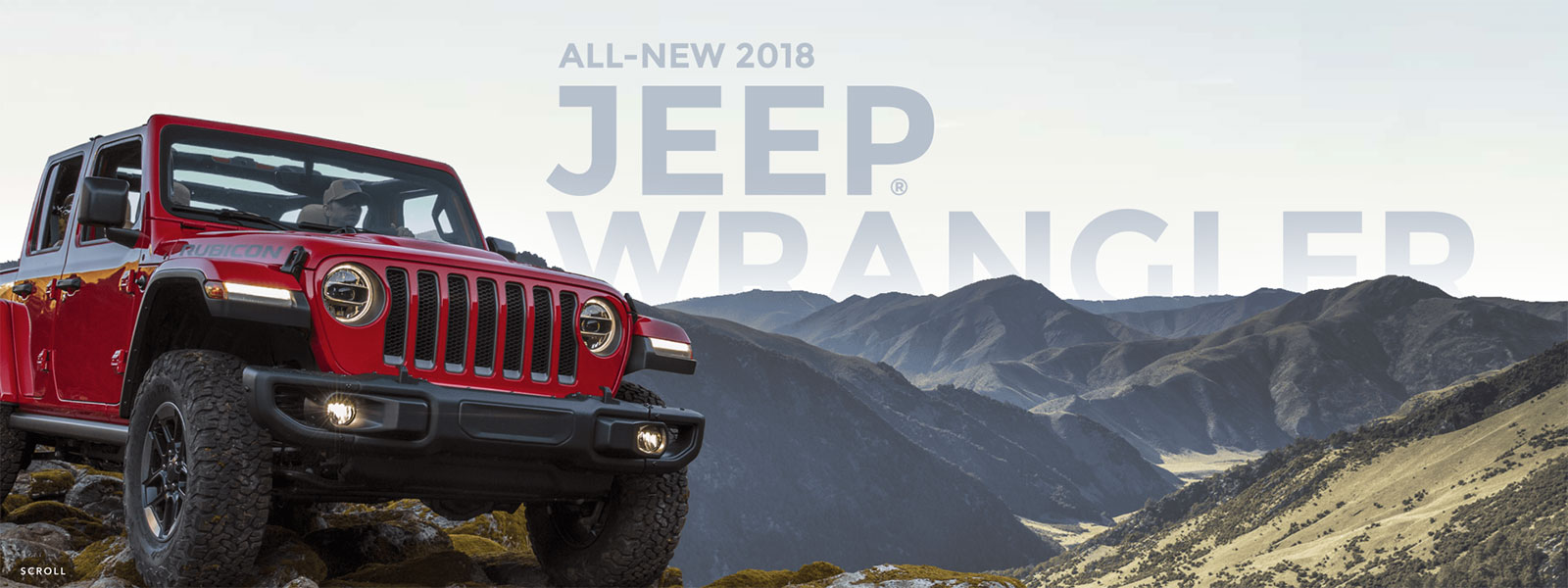 Jeep Wrangler reveal site